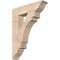 Ekena Millwork Merced Traditional Smooth Bracket, Douglas Fir, 5 1/2"W x 26"D x 34"H BKT06X26X34MRC01SDF - alternate 1